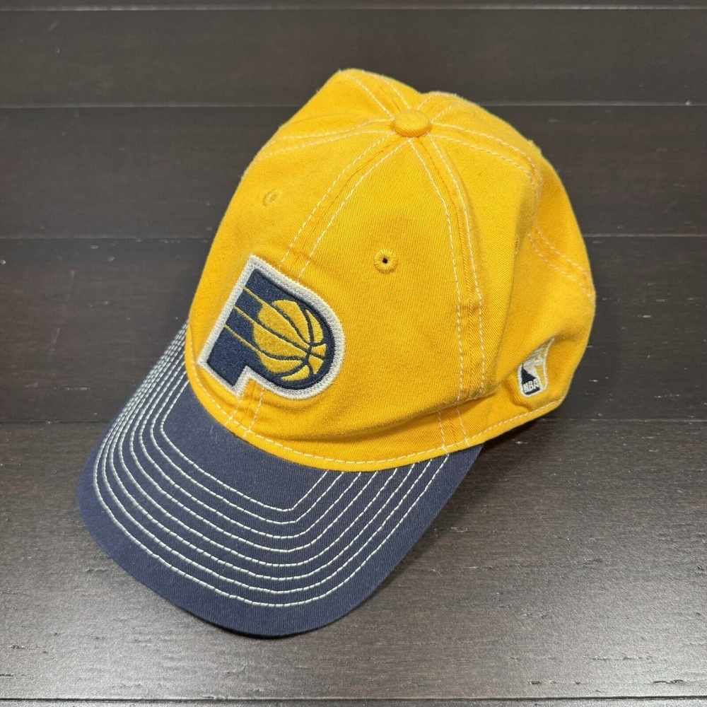 Adidas Indiana Pacers Size L/XL Slouch Flex P Logo NBA Basketball Cap Hat EZR23